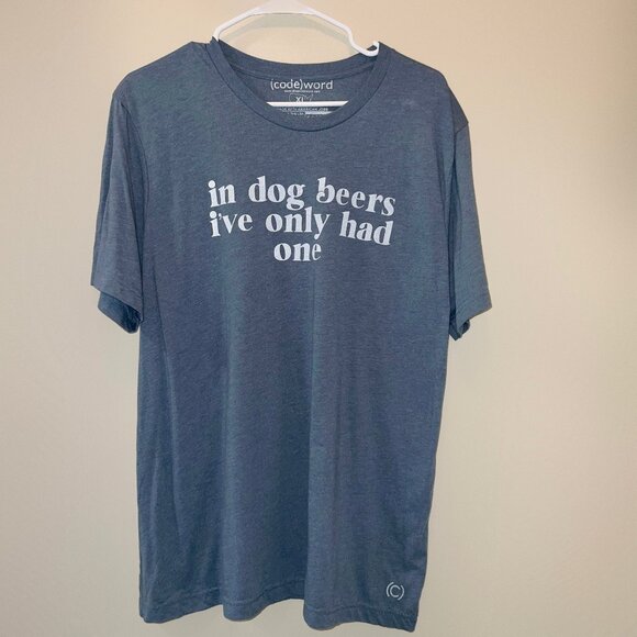 Codeword Soft Dog Beers Shirt - Picture 1 of 4